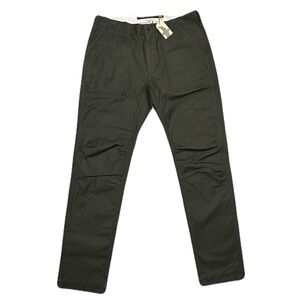 Relwen Supply Pant Mens 34x33 Olive Green Lightweight Utility Stretch Military